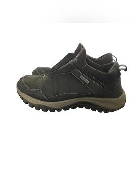 Outbound Walker, Insulated Men Winter Slip-On Boots Waterproof, Anti-Slip Black